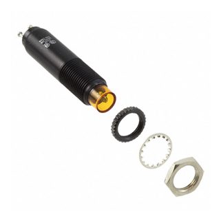 Indicatore da pannello Dialight Arancione  a LED, 110 → 125V, Sporgente, foro da 9.53mm