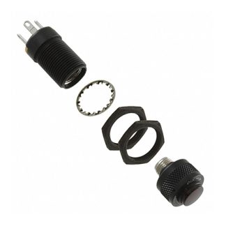 Indicatore da pannello Dialight Rosso, Sporgente, foro da 11.9mm