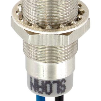 Indicatore da pannello Sloan Blu  a LED, 5 → 28V, IP68, Ad incasso, foro da 8.2 x 7.6mm
