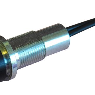 Indicatore da pannello Oxley Verde  a LED, IP68, Sporgente, foro da 10.2mm