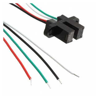 Interruttore ottico a taglio Optek, slot da 3.3mm, uscita Transistor, Montaggio a pannello