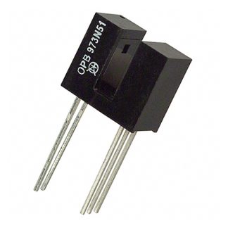 Interruttore ottico a taglio Optek, 5 pin, slot da 3.18mm, uscita Transistor, Montaggio con foro passante