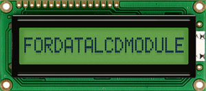 Display grafico LCD Fordata, LCD, 1x16 caratteri