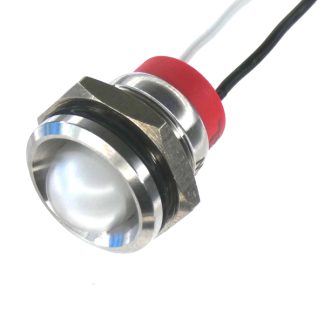 LED a pannello CML Innovative Technologies Verde  a LED, 110V, IP67, foro da 14mm