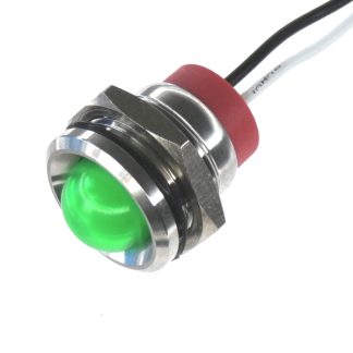 LED a pannello CML Innovative Technologies Verde  a LED, 240V, IP67, foro da 16mm