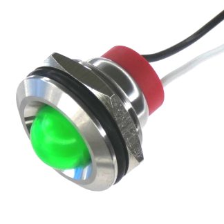 LED a pannello CML Innovative Technologies Verde  a LED, 110V, IP67, foro da 19mm