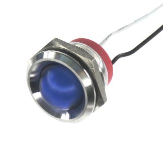 LED a pannello CML Innovative Technologies Blu  a LED, 24V, IP67, foro da 22mm