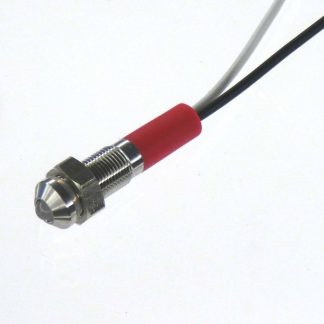 LED a pannello CML Innovative Technologies Rosso  a LED, 24V, IP67, foro da 6mm