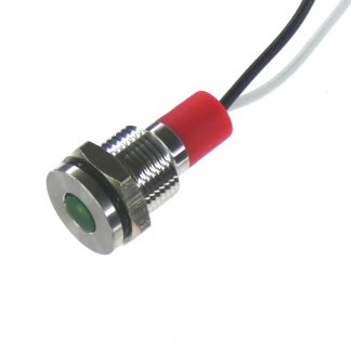 LED a pannello CML Innovative Technologies Verde  a LED, 240V, IP67, foro da 10mm