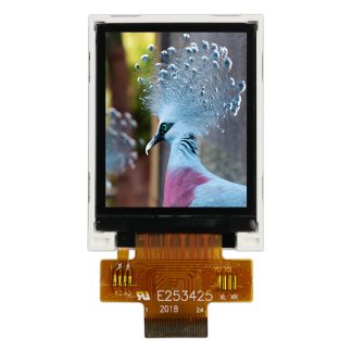 Display LCD TFT NEWHAVEN DISPLAY INTERNATIONAL, 1.8poll, interfaccia SPI, 128 x 160pixels