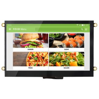 Display LCD TFT NEWHAVEN DISPLAY INTERNATIONAL, 7poll, interfaccia HDMI, 800 x 480pixels, touchscreen