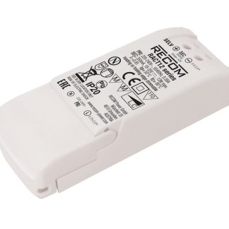 Driver LED Recom, 12W, IN 198 → 264V ca, OUT 12 → 24V, 500mA