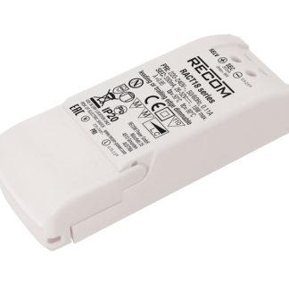 Driver LED Recom, 18W, IN 198 → 264V ca, OUT 9 → 18V, 1.05A
