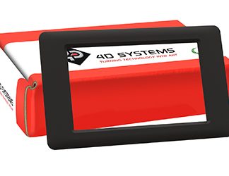 Cornice per display gen4-BEZEL-50B 4D Systems per Display uLCD