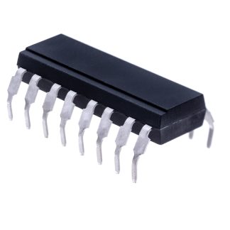 Fotoaccoppiatore Isocom, Montaggio con foro passante, uscita Fototransistor NPN 100%, 16 Pin