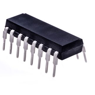 Fotoaccoppiatore Isocom, Montaggio superficiale, uscita Fototransistor NPN 200%, 16 Pin