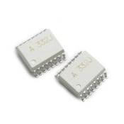 Fotoaccoppiatore Broadcom, 2 canali, Montaggio superficiale, uscita Collettore aperto, 16 Pin
