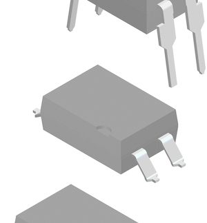Fotoaccoppiatore Vishay, Montaggio superficiale, uscita Fototransistor 0.34, 4 Pin