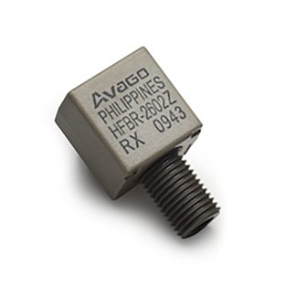 Ricevitore per fibre ottiche Broadcom HFBR-2602Z da 2Mbit/s, 675nm, connettore SMA