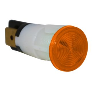 Indicatore da pannello Molveno Ambra Neon, 250V, foro da 13mm
