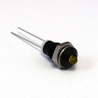 Indicatore da pannello CML Innovative Technologies Giallo  a LED, 2.1V, IP40, Sporgente, foro da 6mm