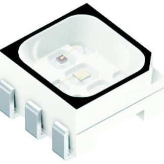 LED , Verde, rosso ams OSRAM, SMD, 2,05 V, 2,65 V., 2 Led, PLCC 6