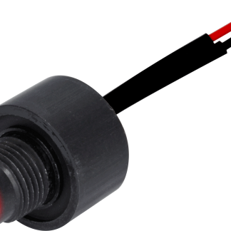 Indicatore Oxley Rosso  a LED, 230V cc, IP68, foro da 8mm