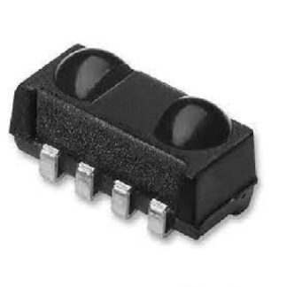 Ricevitore IR Vishay TSSP95038TR da 38kHz, 950nm, range 8m, alimentazione 3.6V