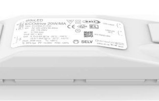 LED Driver,ECOdrive 20W, 0-10V,CC,1-ch