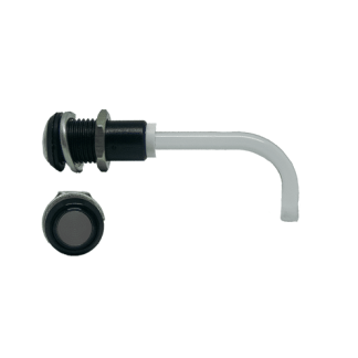 Tubo luminoso a LED Bivar 38mm, Fumo