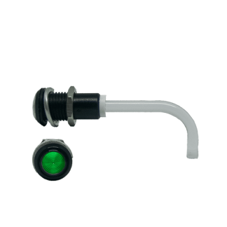 Tubo luminoso a LED Bivar 38mm, Verde