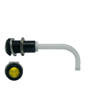 Tubo luminoso a LED Bivar 88.8mm, Giallo