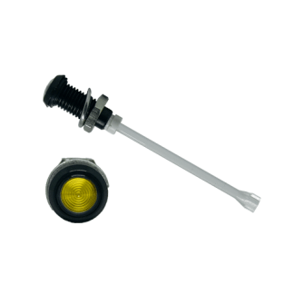 Tubo luminoso a LED Bivar 28.8mm, Giallo