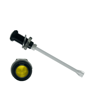 Tubo luminoso a LED Bivar 35.7mm, Giallo