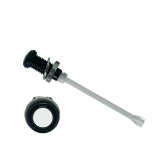 Tubo luminoso a LED Bivar 41.5mm, Trasparente