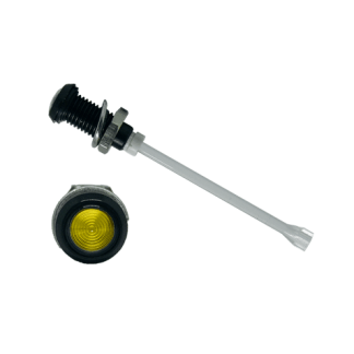 Tubo luminoso a LED Bivar 42.1mm, Giallo