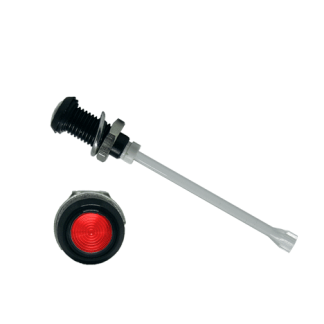 Tubo luminoso a LED Bivar 54.2mm, Rosso