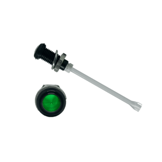 Tubo luminoso a LED Bivar 60.5mm, Verde