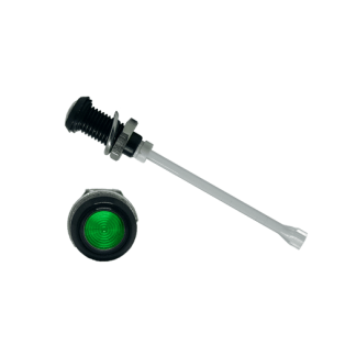Tubo luminoso a LED Bivar 23mm, Verde