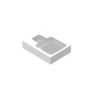 LED IR Wurth Elektronik SMD, intensità 800mW/sr, lungh. d'onda 850nm, QFN