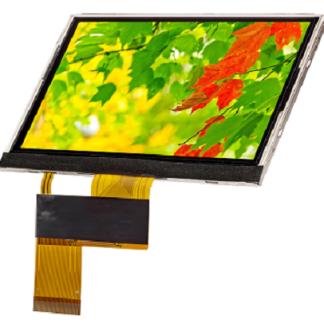 Display LCD a colori Display Visions, 4.3poll, interfaccia RGB, 480 x 272pixels, touchscreen
