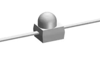 Diodo di emissione infrarossi a potenza elevata Vishay Attacco a vite, intensità 3 → 15mW/sr, lungh. d'onda