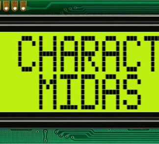 Display alfanumerico LCD Midas, Alfanumerico, 2x20 caratteri