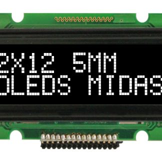 Display OLED Midas, matrice Passivo, Bianco, COB, Parallela Interface
