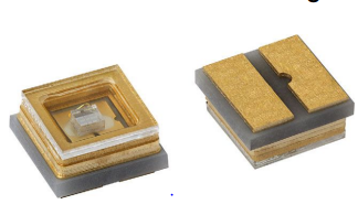 LED UVC Vishay VLMU35CR40-275-120, 265 → 280mm 37mW