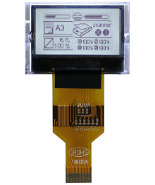 Display monocromatico LCD Midas, LCD