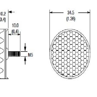Riflettore a LED Allen Bradley 92-105 Rotonda