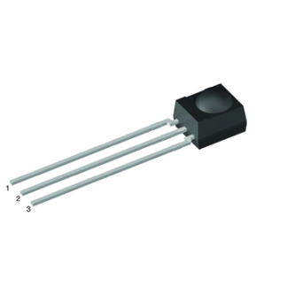 Ricevitore IR Vishay TSOP2438 da 38kHz, range 45m