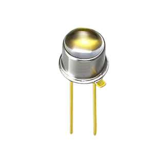 LED IR Hamamatsu Photonics Montaggio con foro passante, lungh. d'onda 870nm, Metallico