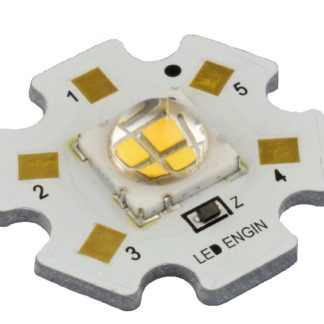LED a stella ams OSRAM LZ4-40CW08-0065, flusso 1010 lm, Bianco